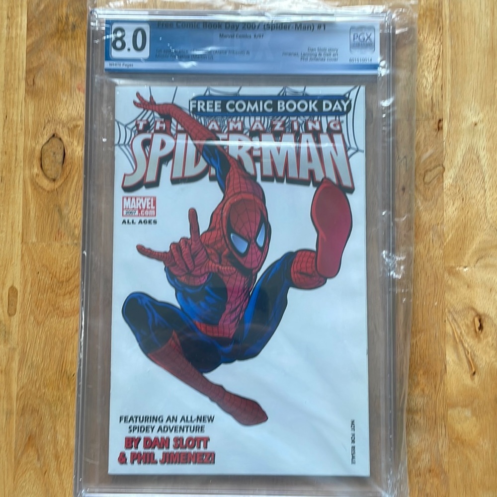 FEEE COMIC BOOK DAY THE AMAZING SPIDER-MAN 2007. 2 1st Appearances.